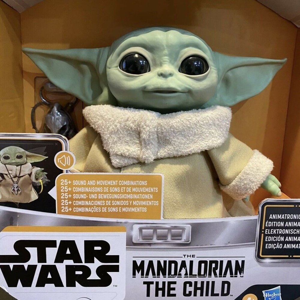 NIB Star Wars Mandalorian Baby Yoda Animatronic